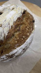Earl Grey with roasted Walnuts Sourdough. 500g per loaf