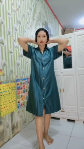 daster full kancing aktip