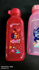 Tupperware Square Eco Bottles 1Liter or 500ml