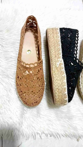Lace Espadrilles Flatform Made in Liliw Laguna