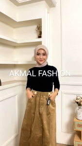 Rok corduroy vintage skirt korea rok couduray wanita kekinian premium