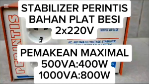 STABILIZER PERINNTIS 500VA 1000VA