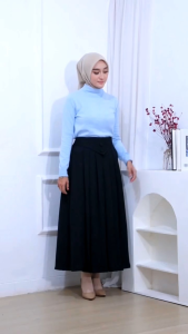 Kulot Rempel Model Import - Kulot Torino Premium - Kulot Rempel Terbaru Model Kancing Dua - Kulot Viral Terbaru