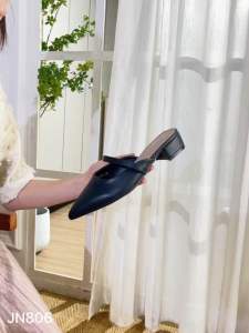 JOANNE Sandal Mules Heels Shoes Sepatu Wanita #JN806