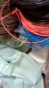 Rotan sintetis bulat/pitrit/core/bahan kerajinan rotan sintetis ukuran 2 mm