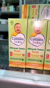 Cussons Baby Minyak Telon Plus 60 ml 150 ml