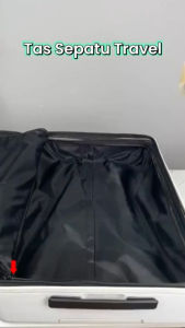 Tas Sepatu Olahraga Travel Bag Organizer Waterproof 3 Layer