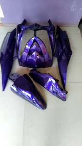 Full bodi halus Cover body full halus yamaha Mio Soul karbu ungu