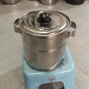 CUCI GUDANG MURAH Dandang Bakso super Mini stainles 16cm free Capit centong
