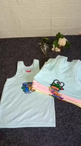 (PAKET 6 PCS) Singlet Anak Dan Bayi Unisek Kaos Dalam Anak Warna Terlaris