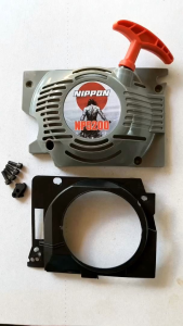 อะไหล่ชุดฝาดึงสตาร์ท+พร้อมยางรอง+น็อตยึด4ตัว เลื่อยยนต์ 5200 NIPPON ตรงรุ่น (ราคาต่อ1ชุด) #งานคุณภาพ #ตรงปก