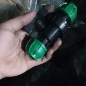 Sambungan Pipa HDPE Stop Kran Ball Valve 20 mm & 1/2 Inch