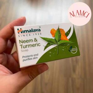 Xà Phòng Làm Sạch Mụn Lưng Himalaya Neem Soap Với Himalaya Neem Và Nghệ Tây 75g