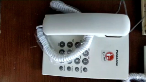 PESAWAT TELEPON RUMAH INDIHOME PANASONIC KX-T505 MXW SECOND