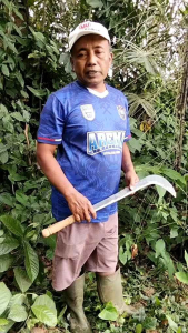 sabit ndorit bahan baja per mobil-panjang 50cm dan 60cm untuk ramban dan babat semak belukar anti gompal