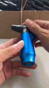 Công Cụ Đèn Khò Mini Cầm Tay Vỏ Mới Màu Đỏ/Blue Chống Nước 100% - Tặng Kèm Đầu Chuyển Đổi Nhiên Liệu