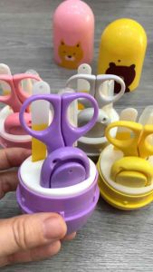 Bấm móng hình trứng 4 chi tiết cho bé dễ mang đi tiện lợi | Bấm Móng Tay Cho Bé Sơ Sinh