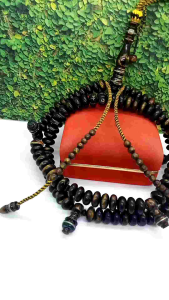 Tasbih Tijani Akar Bahar Serat Emas A496: Tasbih Berkualitas Tinggi untuk Ibadah