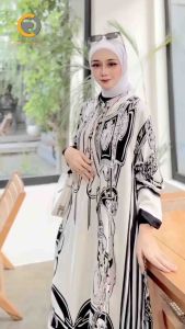 SETELAN LONGTUNIK MOTIF TERBARU KEKINIAN