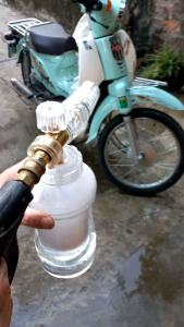 ( CHÍNH HÃNG ) Bình xịt bọt tuyết trong suốt 1L cao cấp