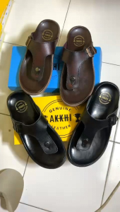 Sandal Kulit Pria Jepit Gesper