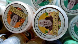 HERBAL MIRACLE RUB TURMERIC (From Saint Padre National Pio Shrine Of Santo Tomas Batangas 25grams