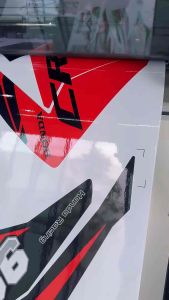 สติ๊กเกอร์วิบาก สติ๊กเกอร์ซิ่ง สติ๊กเกอร์แต่งชุดสี crf110-ลาย F3