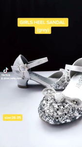 READY STOCK 🇲🇾 GIRLS SHOES / CHILDREN PRINCESS SHOES / KASUT PRINCESS / HEELS SHOES / KASUT TUMIT BUDAK