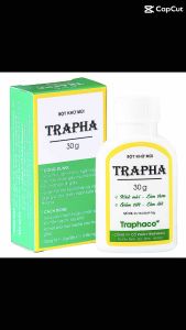 Mỹ phẩm Bột Khử Mùi Trapha Traphaco Khử Mùi Hôi Chân Hôi Nách Và Giảm Tiết Mồ Hôi - Hộp 30g