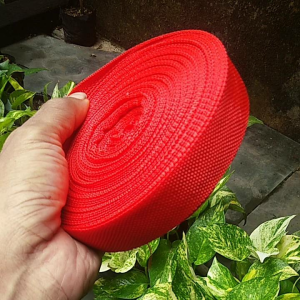 tali bisban webbing 3 cm bisban tas bisban pelipit panjang 27 meter 1 roll