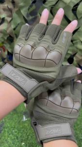 ถุงมือMechanix ถุงมือขับมอเตอร์ไซค์  ทนทานต่อการขีดข่วน เหมาะสำหรับงานช่าง ✅️มีแถบขึ้นรูปป้องกันการกระแทก ✅️มีที่ปรับขนาดข้อมือ ✅️วัสดุป้องกันการขีดข่วน