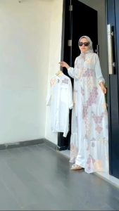 Ghania Set Couple: Pakaian Couple Modern Untuk Lebaran