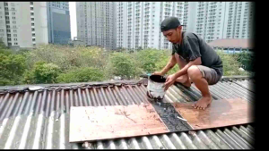 Pelapis Aspal Cair 5kg Dinding Dak Beton Genteng Rembes Anti Bocor Waterproof