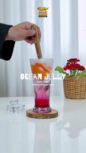 (6 PCS) GELAS JUS SLIM GOLDEN DRAGON 876 310ML