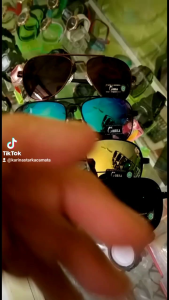 Kacamata anti uv 400 keren model aviator gagang lentur