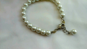 Aksesoris 76 - Gelang Mutiara 8 mm Handmade