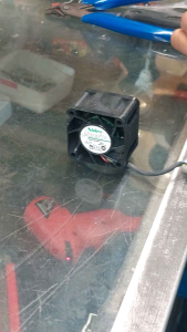 Kipas 12v 4x4cm DC Mini Fan Angin Udara Pendingin Panas 4x4 4*4 cm 4cm