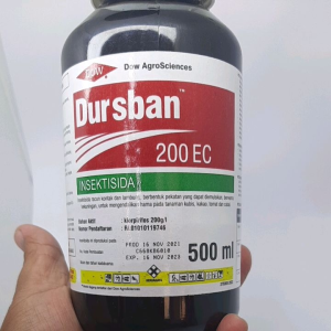 Dursban 200ec Insektisida Hama Kemasan 500ml