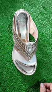 DÉP KẸP  NỮ ĐÍNH ĐÁ gót cao 3 cm SANG ĐẸP nữ sz 36_42 chuẩn sz