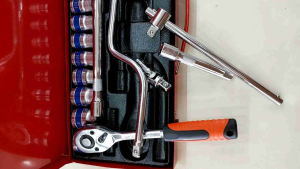 Bộ tuýt 24 món cần tự động 1/2 đồ ghề sữa chữa dụng cụ sữa xe ô tô xe máy