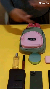 Mini Backpack Alula - Aztroo - Ransel Mini 2in1 - Tas gendong wanita