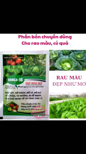 Phân bón chuyên dùng cho rau màu củ quả - Senca Đẹp như mơ - Năng suất vượt trội - rau xanh lá to ngồng mập ngọn gói to 50 gram