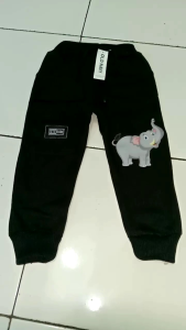Joger Anak Variasi Motip GAJAH Lucu Usia 1-8 Tahun Laki-laki/perempuan Jogger Motip Hewan