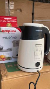 Ấm siêu tốc Thái Lan 2.5 lít Misushita inox 304 đun Nhanh Sôi 2 lớp cách nhiệt cao cấp. Bảo hành 1 năm.