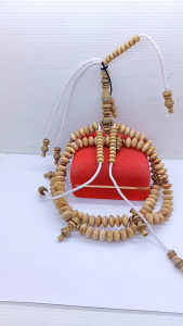 tasbih tijani kayu kemuning gading full benang rajut A540
