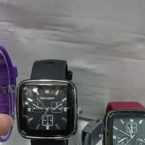 PROMO JAM TANGAN FASION WANITA BELI 1 Dapat 2 - Jam Tangan Fasion Model Terbaru - Jam Tangan Wanita Tali Karet - Free Batrai Cadangan - Bisa Bayar Ditempat (COD)