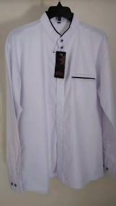 Baju Koko Putih Lengan Panjang Koko Pria Masa Kini