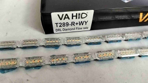 Vahid DRL Crystal Welcome Light | lampu senja | lampu sein | lampu led 60 cm × 2 ( 19 titik )