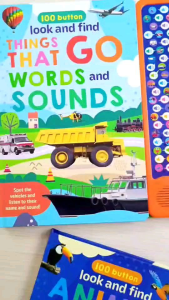 100 Button Look and Find Things That Go Words and Sounds