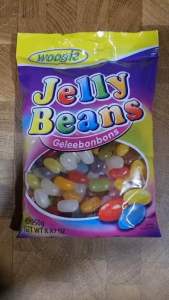 Woogie soft Jelly Beans Assorted Fruit Flavour Candy 250g [Direct Import From The Netherlands]